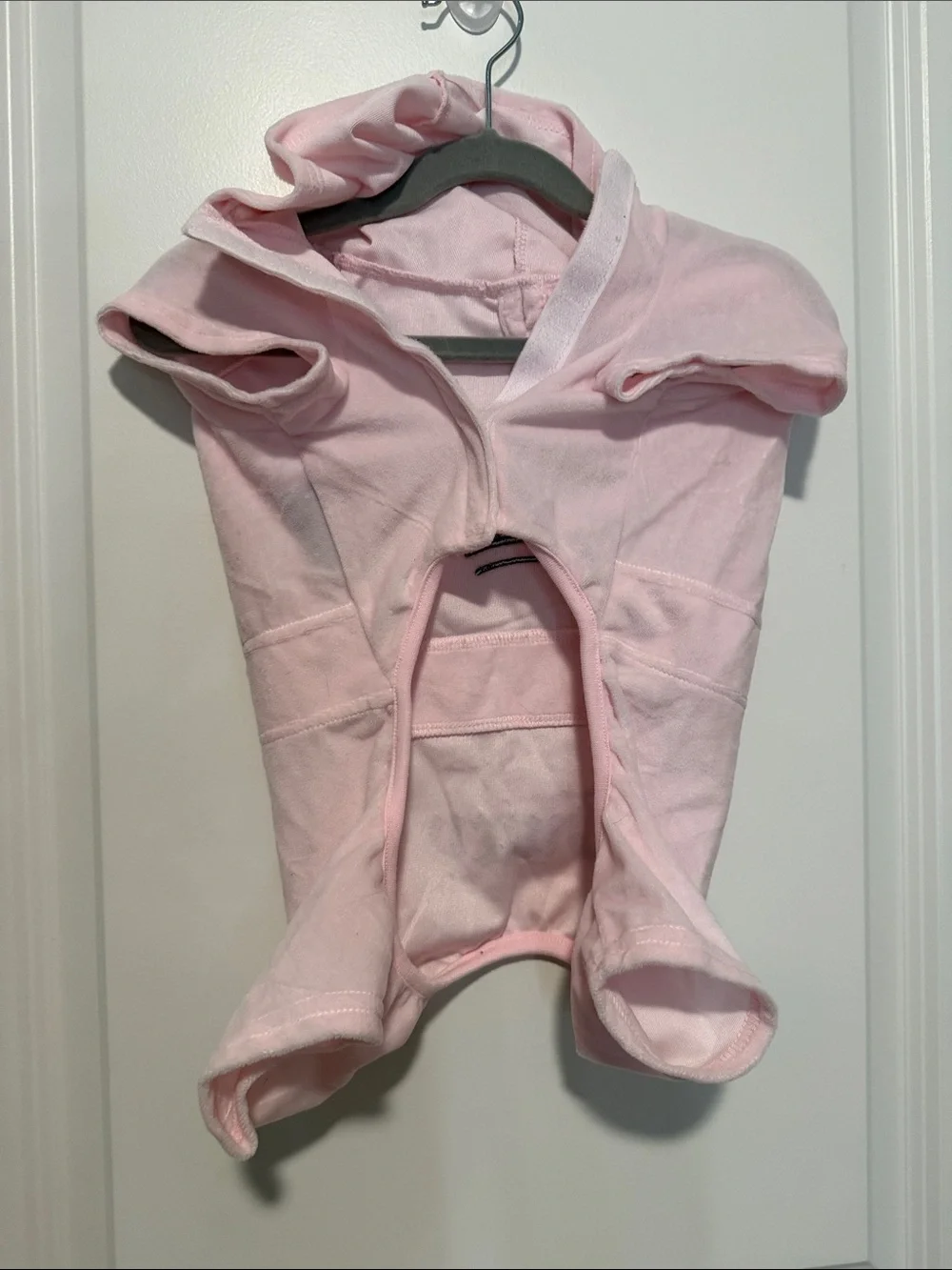 Juicy Couture Pink Velour Dog Hoodie with Crown and Juicy Logo